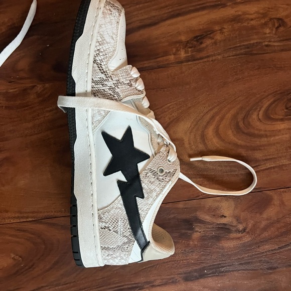 Bape White Mesh Sneakers main image 6